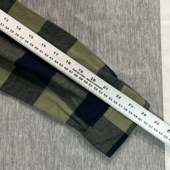 Green and blue long sleeve shirt Old Navy size Large - Picture 8 of 14